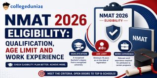 NMAT 2026 Eligibility: Qualification, Age Limit and Work Experience